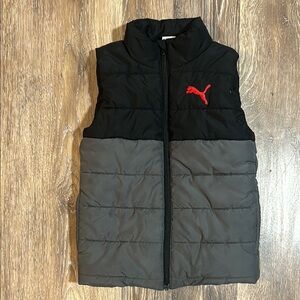 Puma color block kids Puffer Vest